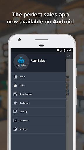 sales rep order taking app